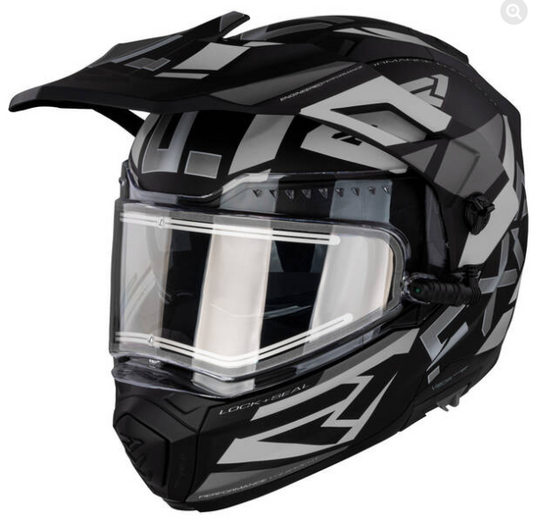 FXR Maverick X Helmet with Electric DOUBLE LENS