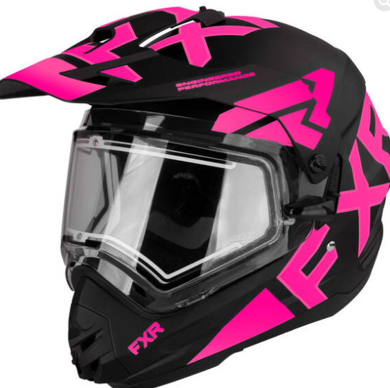 FXR Torque X Team Helmet with Electric Shield - SIZE MEDIUM