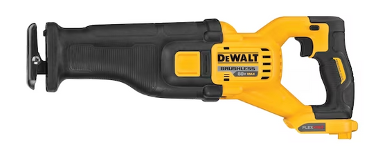 FLEXVOLT® 60V MAX* Brushless Cordless Reciprocating Saw (Tool Only)