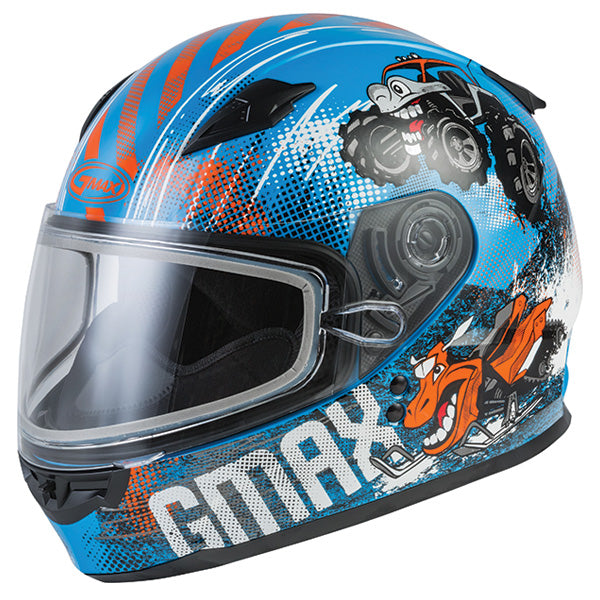 GMAX GM49Y Beast Helmet with Double Lens