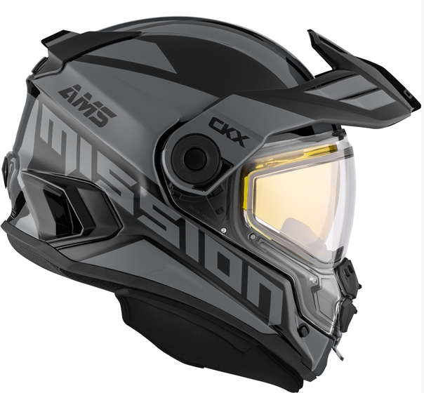 CKX Mission AMS Helmet with Electric Double Shield
