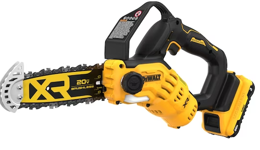 20V MAX* 8 in Brushless Cordless Pruning Chainsaw Kit With 3Ah Battery
