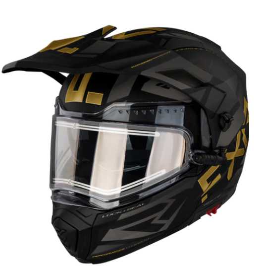 FXR Maverick X Helmet with Electric DOUBLE LENS - 2X LARGE