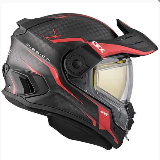 CKX Mission, Carbon, Electric Lens Helmet