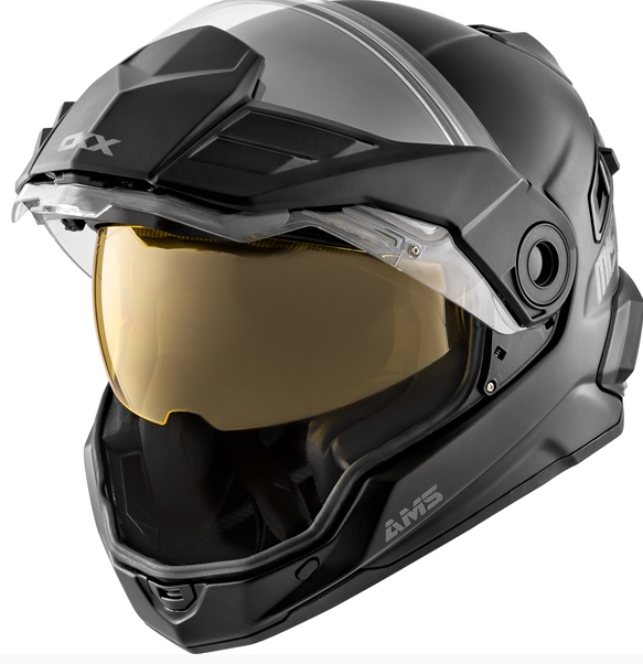 CKX Mission AMS Helmet with Electric Double Shield - SMALL